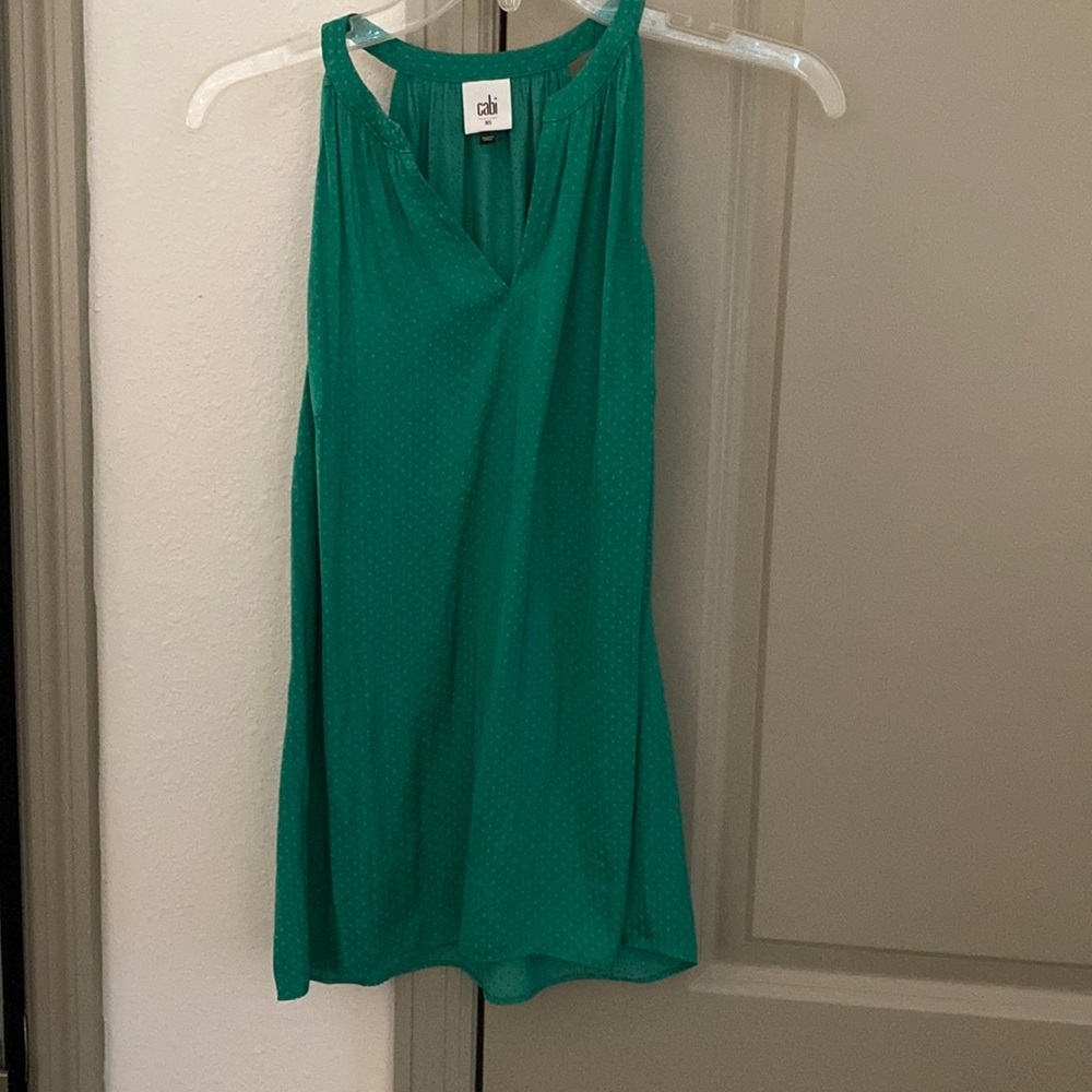 Silk tank top